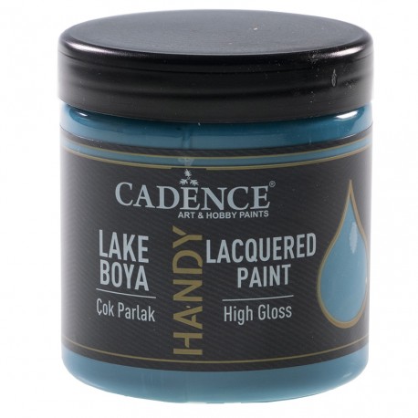 LACQUERED PAINT 250 ml DARK TURQUOISE