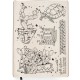 Clear Stamp Set 6x8 Garden in the desert