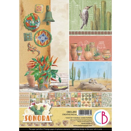 Sonora Creative Pad A4 9/Pkg