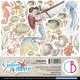 Underwater Love Fussy Cut Pad 6x6 24/Pkg