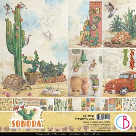 Sonora Paper Pad 12x12 12/Pkg