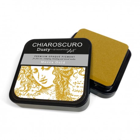 Chiaroscuro Ink Pad 6x6 cm Dusty Mecca Gold