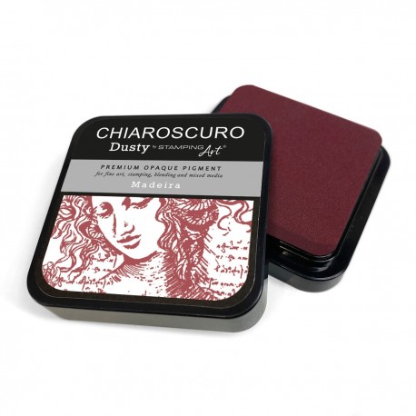 Chiaroscuro Ink Pad 6x6 cm Dusty Madeira
