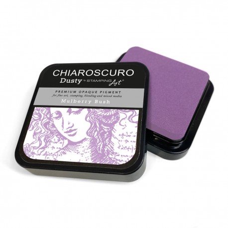 Chiaroscuro Ink Pad 6x6 cm Dusty Mulberry Bush