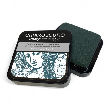 Chiaroscuro Ink Pad 6x6 cm Dusty Emerald Pool