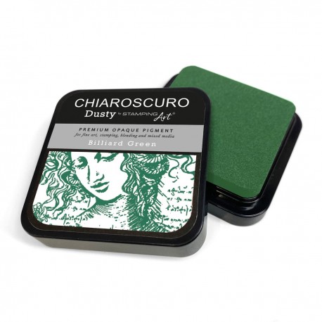 Chiaroscuro Ink Pad 6x6 cm Dusty Billiard Green