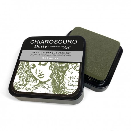 Chiaroscuro Ink Pad 6x6 cm Dusty Oakmoss