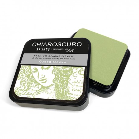 Chiaroscuro Ink Pad 6x6 cm Dusty Green Gecko