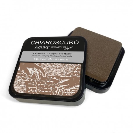 Chiaroscuro Ink Pad 6x6 cm Aging Spiced Cinnamon