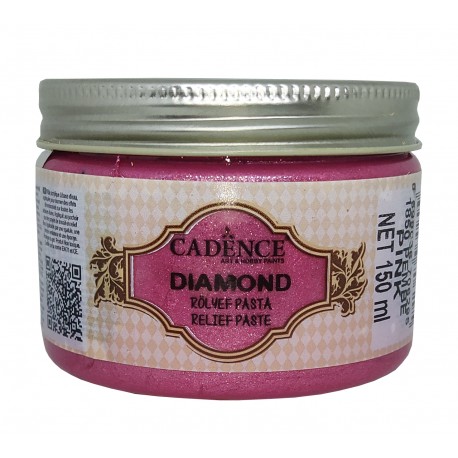 PASTA DIAMOND RELIEVE 150ML CADENCE NEGRO