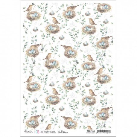 Rice Paper A4 Sparrow Nest