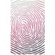 Texture Stencil 5x8 Fingerprint