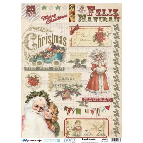 Papel de Arroz Soft A3 30x41cm SPA5023