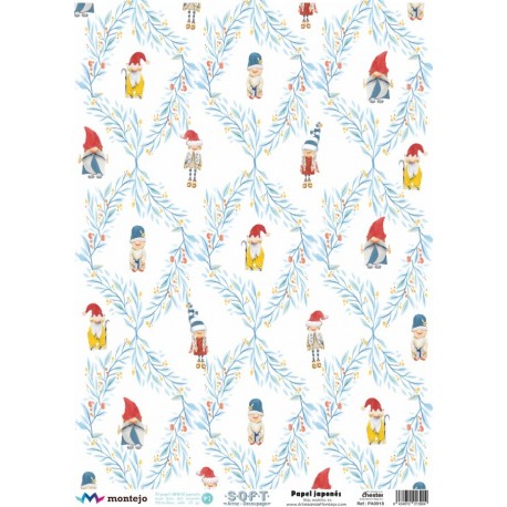 Papel de Arroz Soft A3 30x41cm SPA0918
