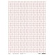 Rice Paper A3 Piuma Pink Lozenges