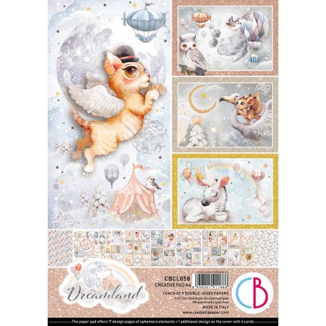 Dreamland Creative Pad A4 9/Pkg