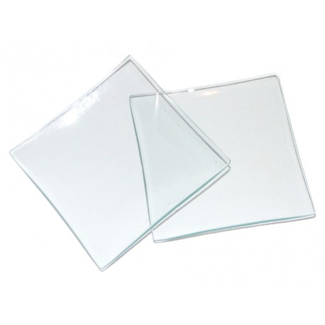 BANDEJA CUADRADA CRISTAL 33X33 CM