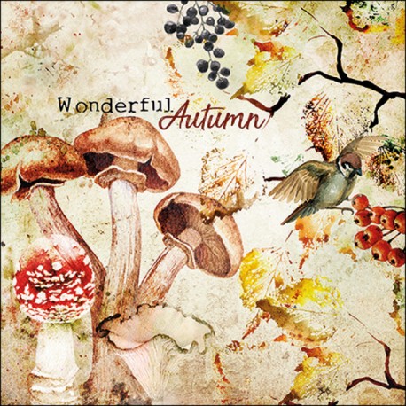 SERVILLETA NAPKIN 33 WONDERFUL AUTUMN