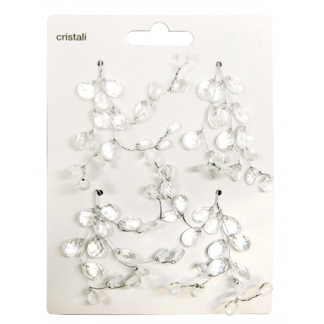 CRISTALI decoration 4 pcs