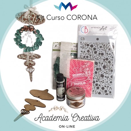 Kit Corona navideña
