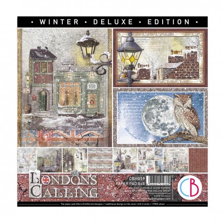 London's Calling Pad 8x8 12/Pkg + 1 Free deluxe sh
