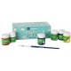 KIT pintura tela LA PAJARITA 6u. x 35ml