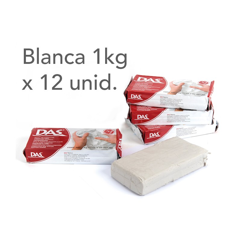 Das Pasta para modelar Blanca 1 kg – Artcants
