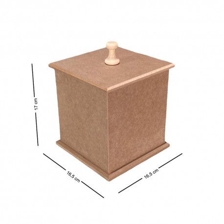 Caja Cubo 16.5x16.5x17 cm