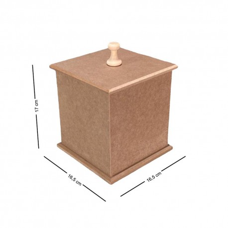 Caja Cubo 16.5x16.5x17 cm