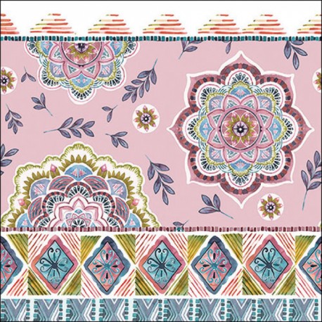 SERVILLETA BOHO ROSE FSC MIX