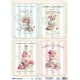 Papel de Arroz SOFT A3 FLORES VINTAGE 2