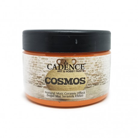 COSMOS MATT CERAMIC EFFECT ORANGE 150 ML