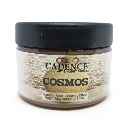 COSMOS MATT CERAMIC EFFECT BROWN 150 ML