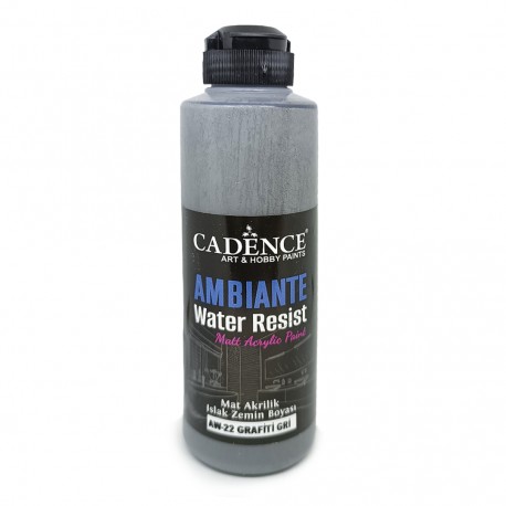 AMBIENTE WATER RESIST GRAFITTI GRAY 250ML + CAT.