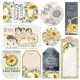 Vellum Farmhouse Garden Fussy Cut 6"x6" 6/Pkg