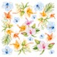 Vellum Summer Breeze Fussy Cut 6"x6" 6/Pkg