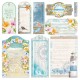 Vellum Summer Breeze Fussy Cut 6"x6" 6/Pkg