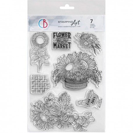 Clear Stamp Set 6"x8" Into my garden