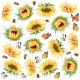 Farmhouse Garden Fussy Cut Pad 6"x6" 24/Pkg