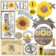 Farmhouse Garden Fussy Cut Pad 6"x6" 24/Pkg