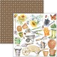 Farmhouse Garden Fussy Cut Pad 6"x6" 24/Pkg