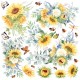 Farmhouse Garden Fussy Cut Pad 6"x6" 24/Pkg