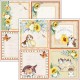 Farmhouse Garden Patterns Pad 12"x12" 8/Pkg