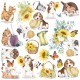 Farmhouse Garden Patterns Pad 12"x12" 8/Pkg