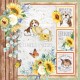 Farmhouse Garden Paper Pad 12"x12" 12/Pkg