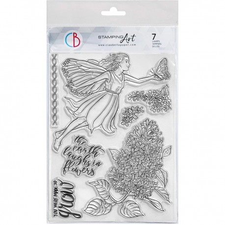 Clear Stamp Set 6"x8" Light Fairy