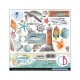 Summer Breeze Fussy Cut Pad 6"x6" 24/Pkg