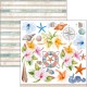 Summer Breeze Fussy Cut Pad 6"x6" 24/Pkg