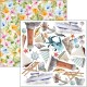 Summer Breeze Fussy Cut Pad 6"x6" 24/Pkg