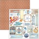 Summer Breeze Fussy Cut Pad 6"x6" 24/Pkg